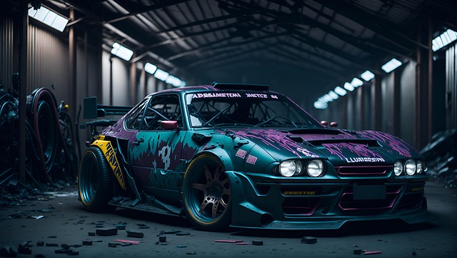 Download free HD stock image of Ai Generated Car Free ai generated car garage illustration