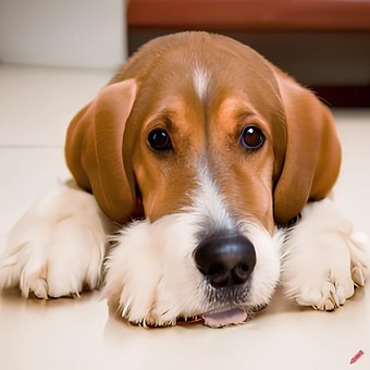 Free Sad Brown Dog photo and picture