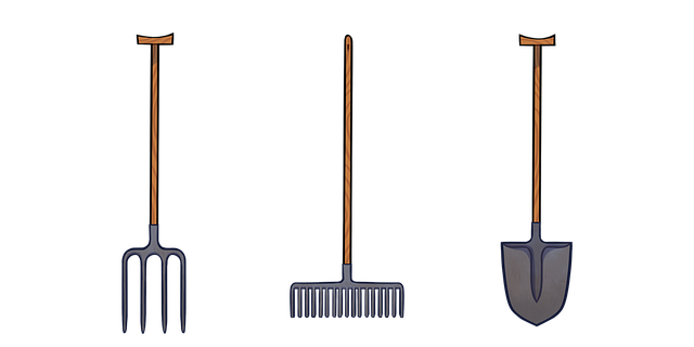 Free tools garden gardening illustration