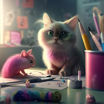 Free Cat Room photo and picture