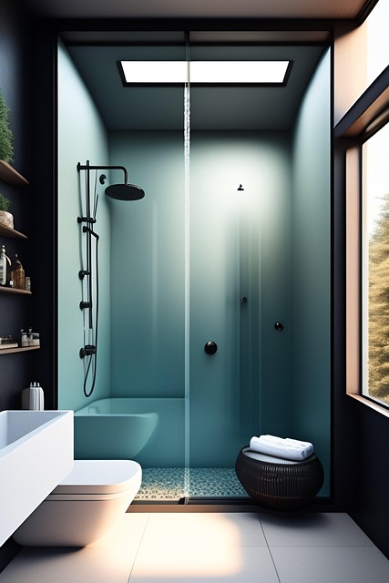 Design, Bad, Dusche, Reparatur