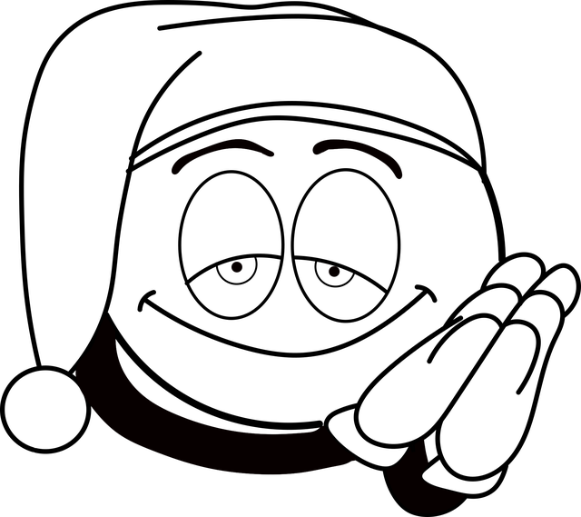 Free smiley smile fatigue vector