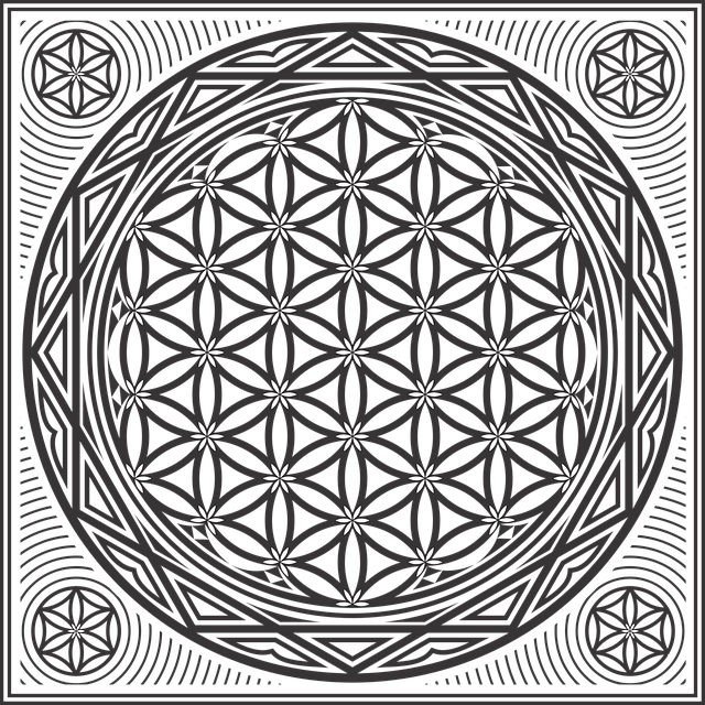 Prim, Mandala, Linie Kunst, Dekorativ