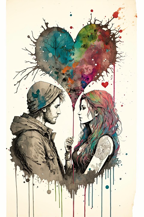 Ai Generated Couple Heart - Free image on Pixabay