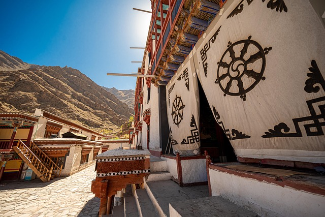 Free Monastery Ladakh photo and picture