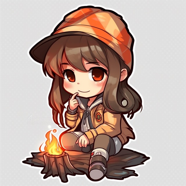 Free ai generated scout camper illustration