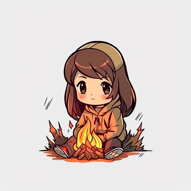 Free ai generated scout camper illustration