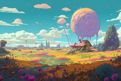 Ai Generert, Stjerner, Univers, Kosmos