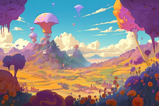Ai Generert, Stjerner, Univers, Kosmos