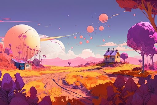 Ai Generert, Stjerner, Univers, Kosmos