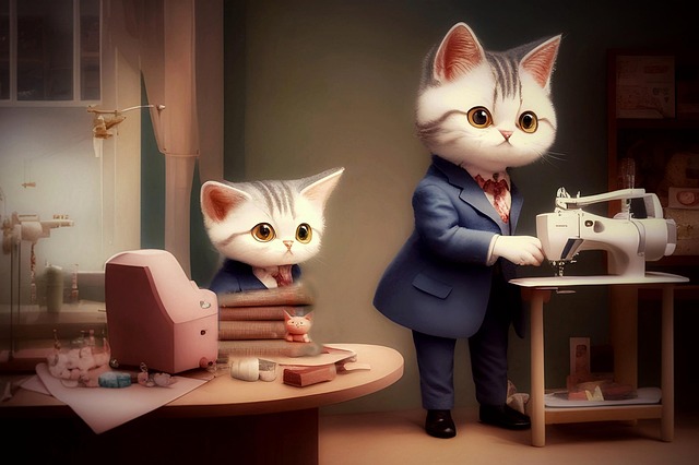 Free Ai Generated Cats illustration and picture