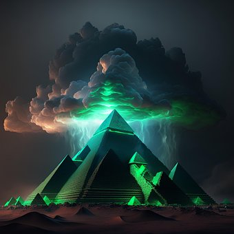 Piramide, Bovennatuurlijk, Fantasie