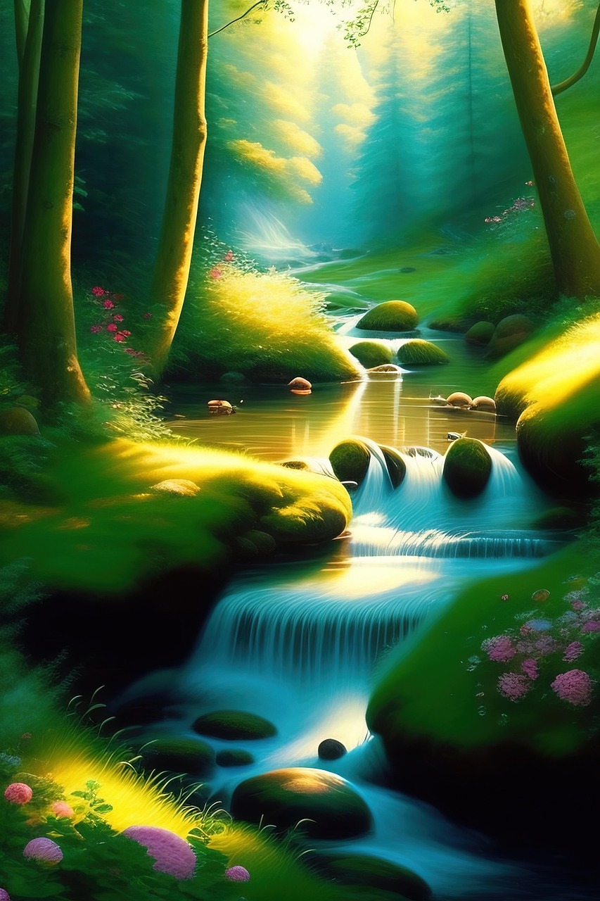 Ai Generiert Natur Hintergrund Kostenloses Bild Auf Pixabay Pixabay