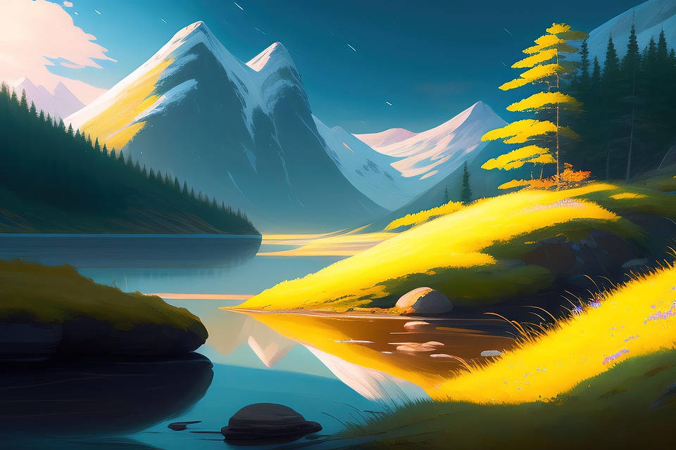 Download Nature, Art, Wallpaper. RoyaltyFree Stock Illustration Image