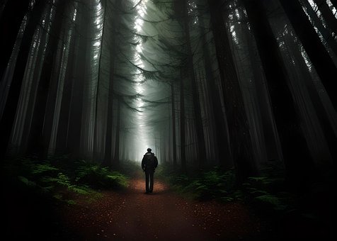 Free Dark Lonely illustration and picture
