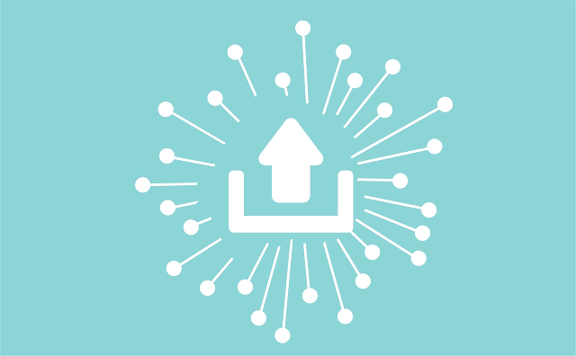 Free cloud upload download vector