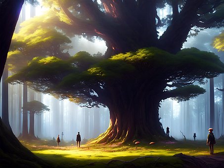 Kreativ, Digital, Design, Anime