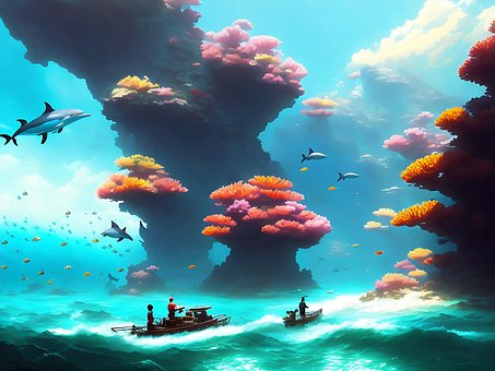 Kreativ, Digital, Design, Anime
