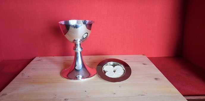 Abendmahl, Jesus, Wein, Brot, Oblade