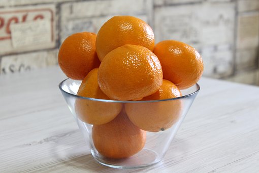 Mandarijnen, Vruchten, Citrus, Vers
