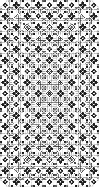 Muster, Mosaik, Geometrisch, Mauer