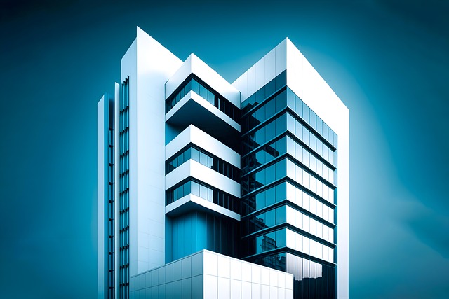 Free Skyscraper Sun illustration and picture
