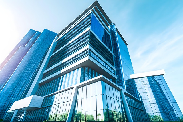 Free Skyscraper Sun illustration and picture