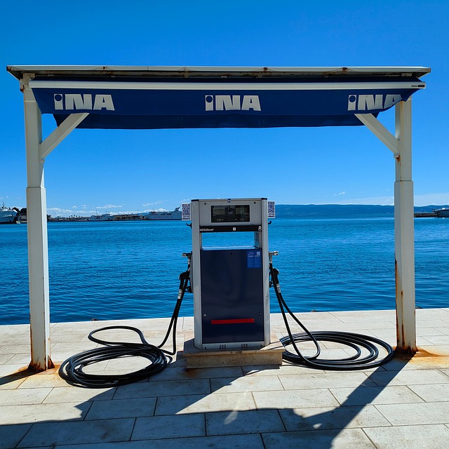 Kroatien, Croatia, Treibstoff, Tanksäule