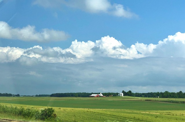 Free Blue Sky White Cloud photo and picture