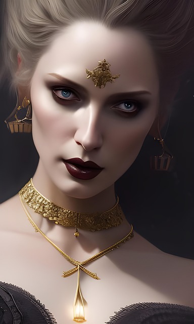 Dame, Vrouw, Gothic, Mystiek