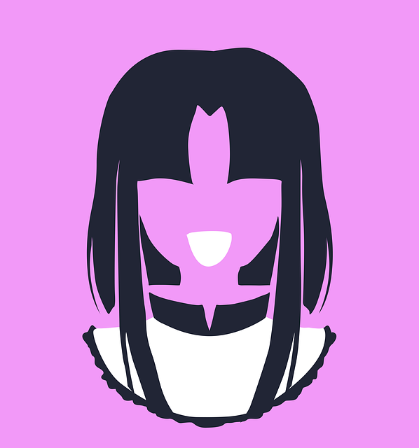 Free Girl Silhouette illustration and picture