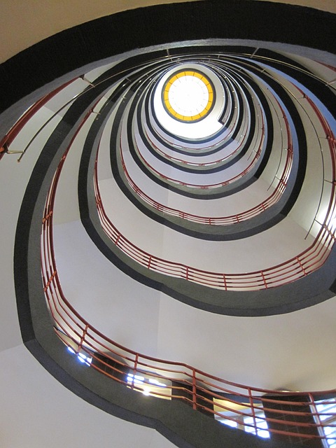 Treppe, Spirale, Treppenhaus