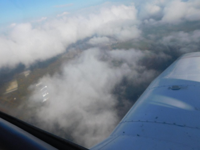Himmel, Wolken, Flugzeug, Fliegen