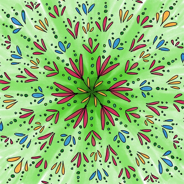 Download Flower Mandala Art Royalty Free Stock Illustration Image
