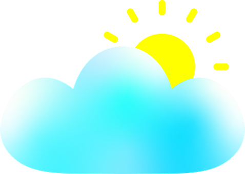 Clima, Nuvens, Ícone, Ícone Do Tempo