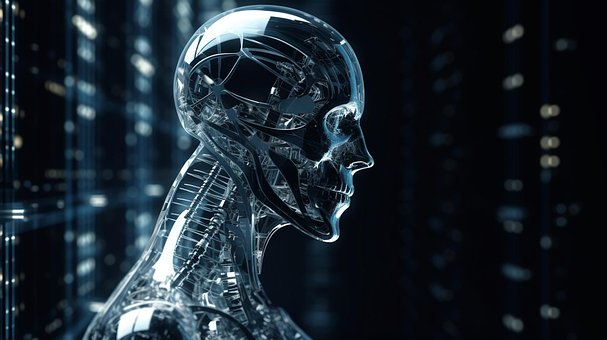 Ai Gerado, Robô, Ciborgue, Futuro