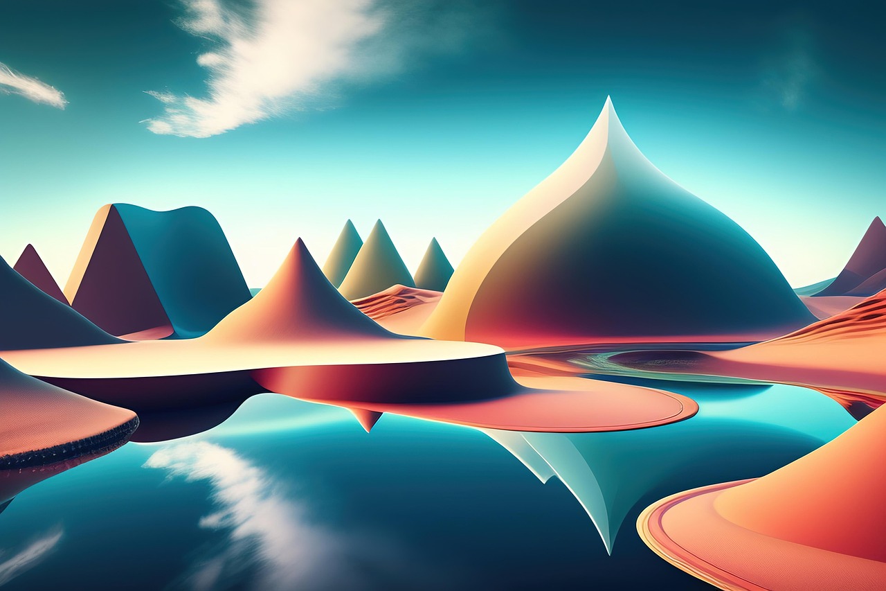 Ai Generated Mountains Sunset - Free image on Pixabay - Pixabay