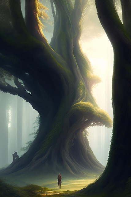 Free ai generated wallpaper artwork illustration