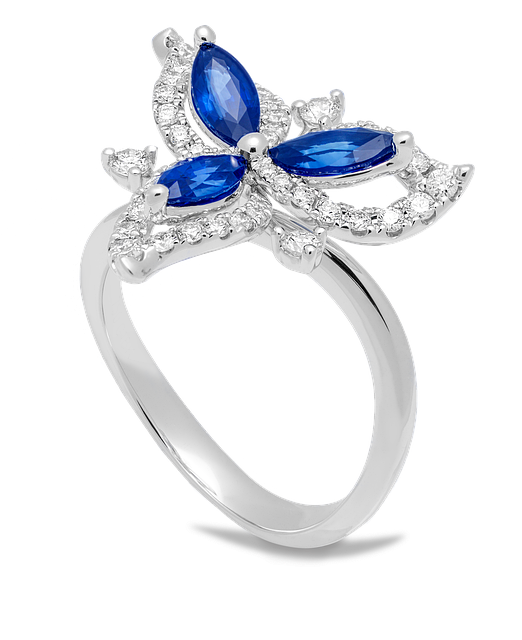 Saphir, Diamant, Schmuck, Geschenk, Ring