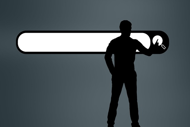 Free search bar icon looking for illustration