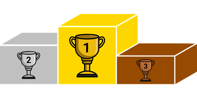 Free Podium Trophy vector and picture