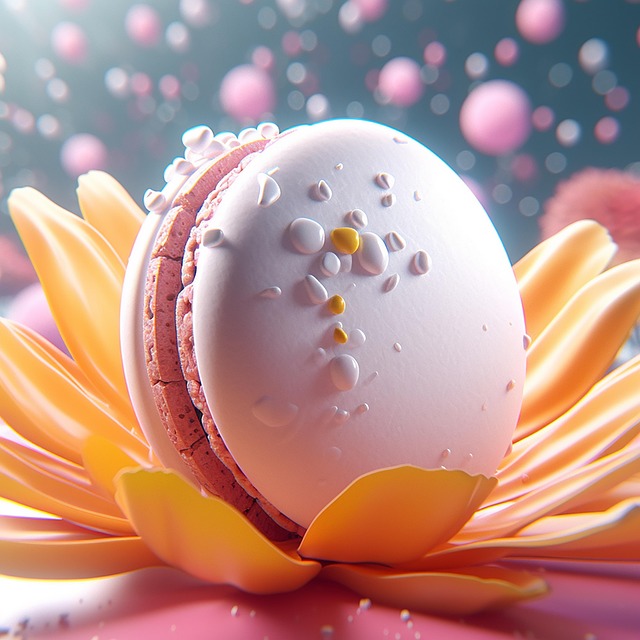 Free ai generated flower petals illustration