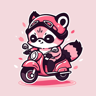 Free Raccoon Animal vector and picture
