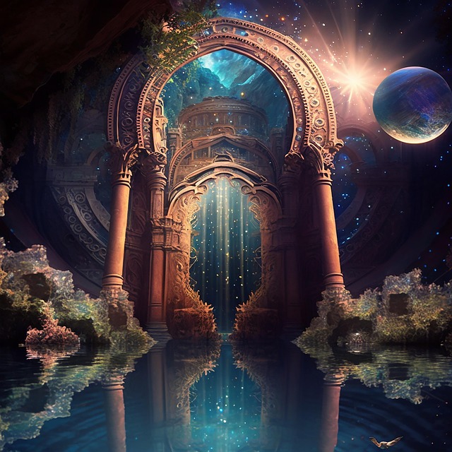 Free universe fantasy spiritual illustration