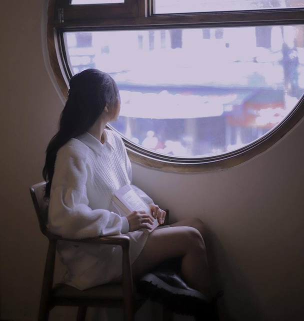 Free Woman Window photo and picture
