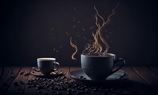 Free ai generated coffee caffeine illustration