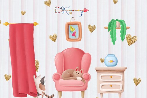 Free Cartoon Scene Pet Scene photo and picture