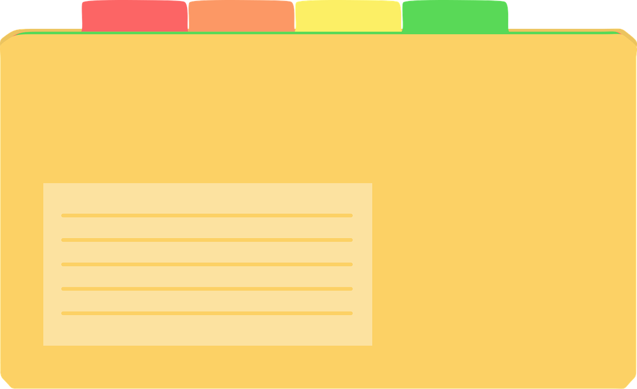 Download Folder, Binder, Map. Royalty-Free Vector Graphic - Pixabay