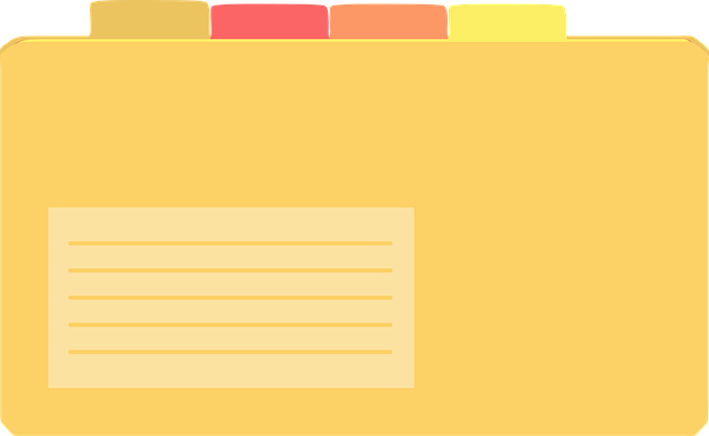 Free folder map colors vector