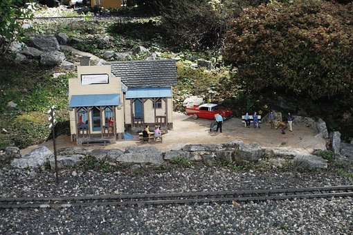 Diorama, Holiday, Modelo, Ferrocarril